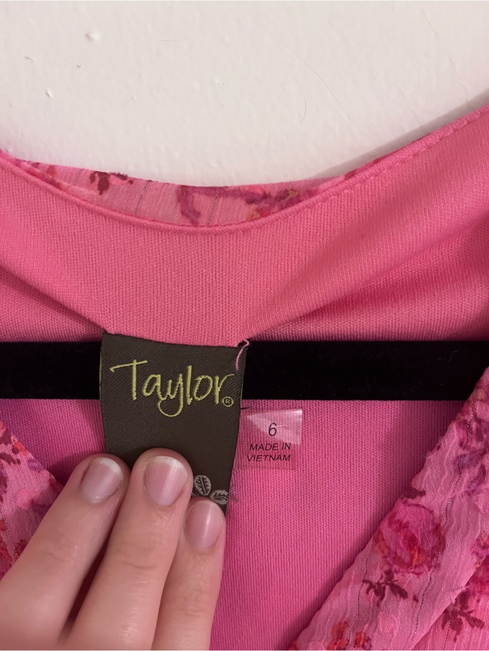 Taylor Pink Floral Ruffle Sundress - Cottagecore Style - Picture 10 of 11
